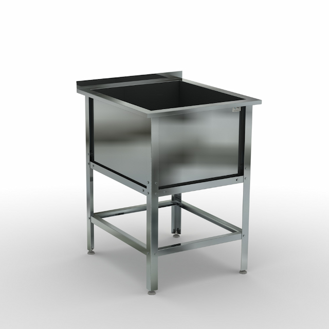 Ванна котломоечная сварная с бортом ВМСБ/1-100/53 КОБОР 