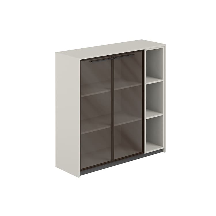 Шкаф средний Norden REEF RF.406.PG.CHBZ.PG.R 1240х410х1226