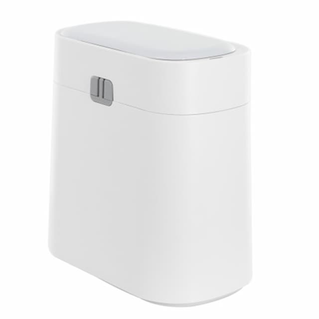 Ведро для мусора сенсорное, овал, Foodatlas JAH-7911, 11 л (белый)