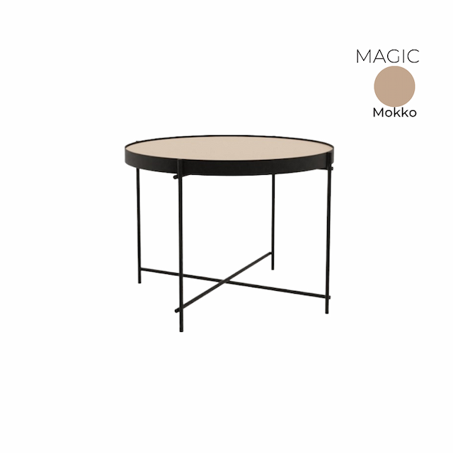 Стол журнальный круглый Алсав 21MAGIC.006 Mokko