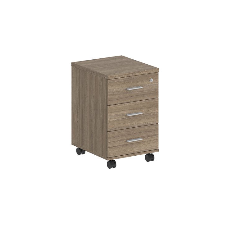 Тумба мобильная с 3 ящ. и центральным замком Norden Сигма SG.612.OD.OD