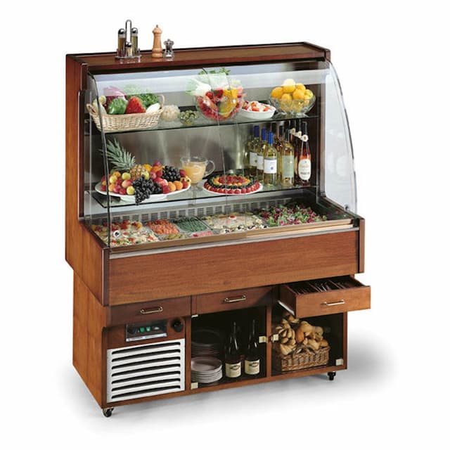 Буфет Tecfrigo MONTERREY 4 ТЕМН. ОРЕХ