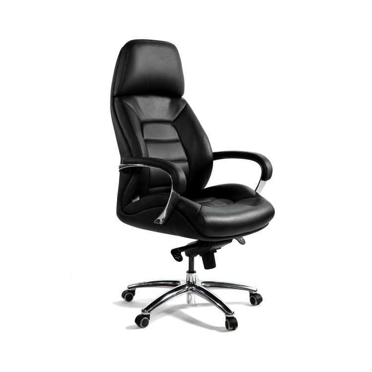 Кресло офисное Norden Porsche F181 black leather