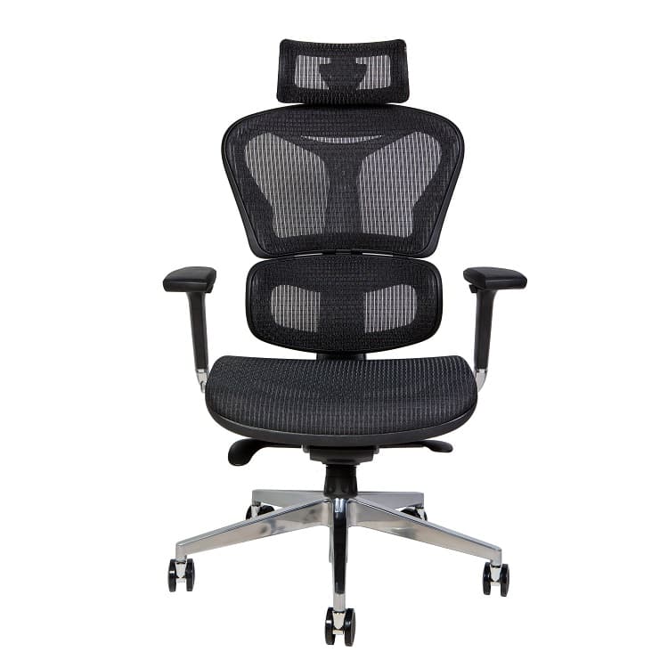 Кресло офисное Norden Hero black YS-0810H-T(E+E)