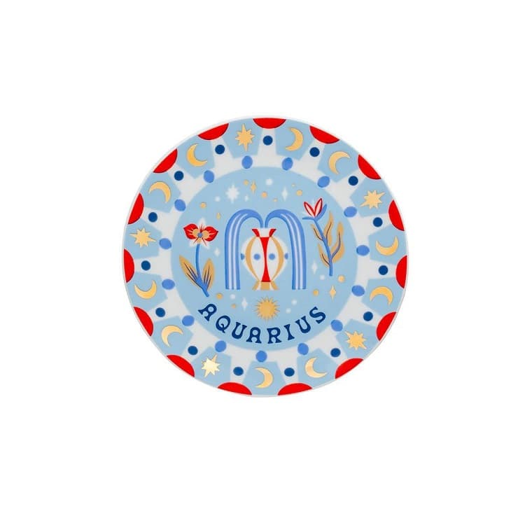 Тарелка 16,5 см Bitossi L'Astrologia AST00003 Aquarius
