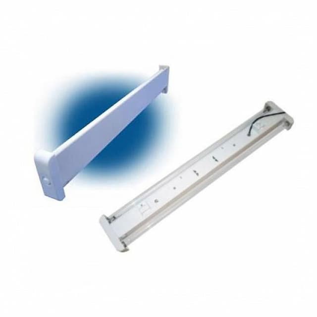 Облучатель бактерицидный, для помещений 40м3, 2 лампы, настеннный, без ламп, без стартеров