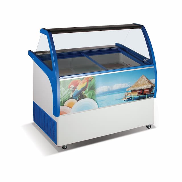 Витрина для мороженого Crystal Venus 36 Elegante