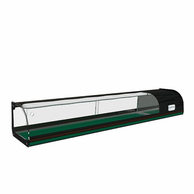 Витрина барная холодильная Полюс SUSHI BAR A37 SM 1,5-1 Sushi (ВХСв-1,5 суши-кейс)