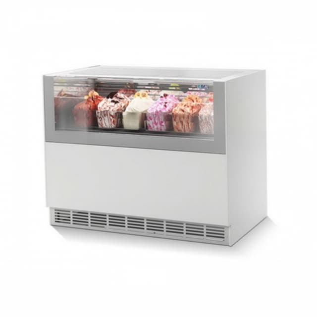 Витрина для мороженого ISA ONESHOW Free 120 цвет белый